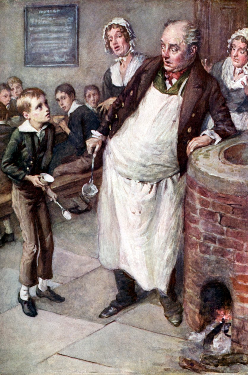 Oliver Twist af Charles Dickens af Harold Copping