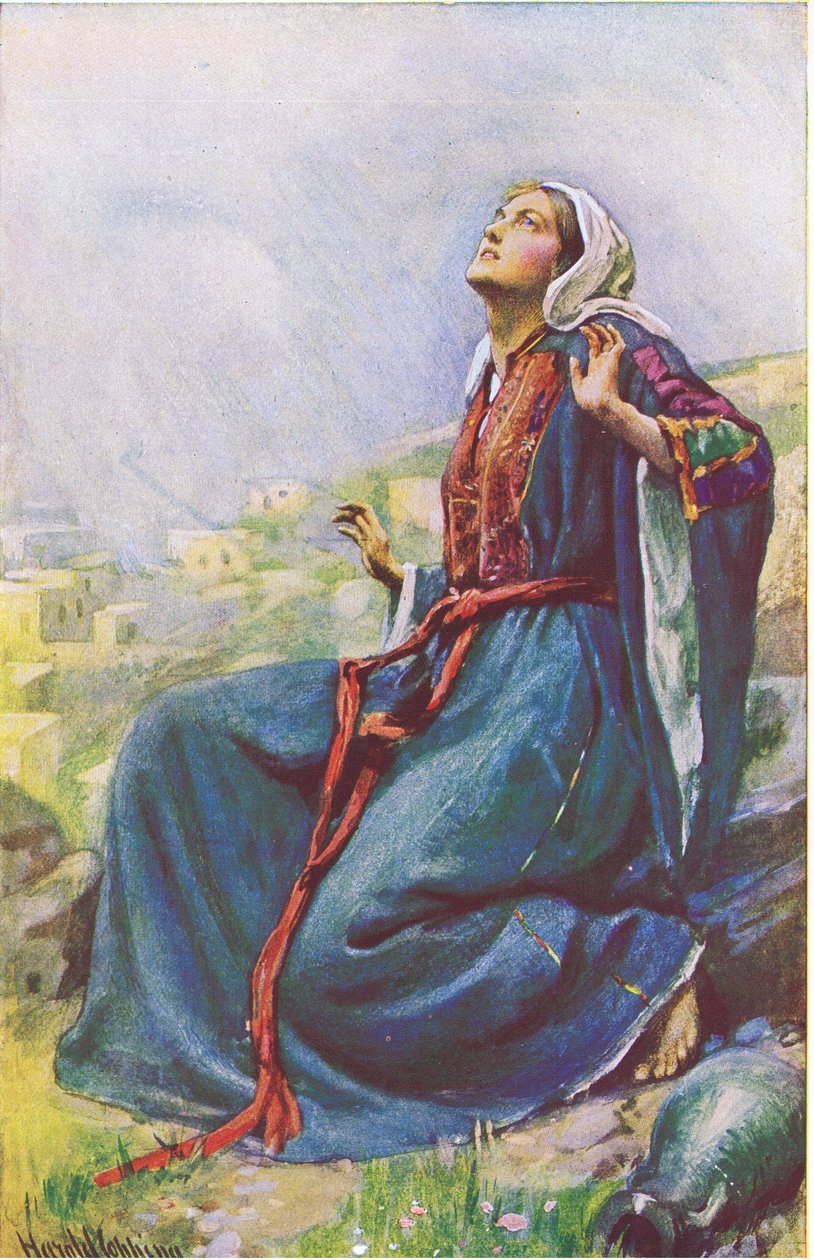 The Annunciation, illustration fra 