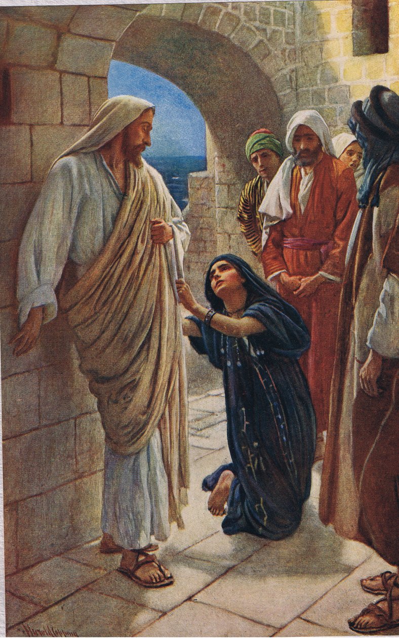 The Woman of Canaan, illustration fra 
