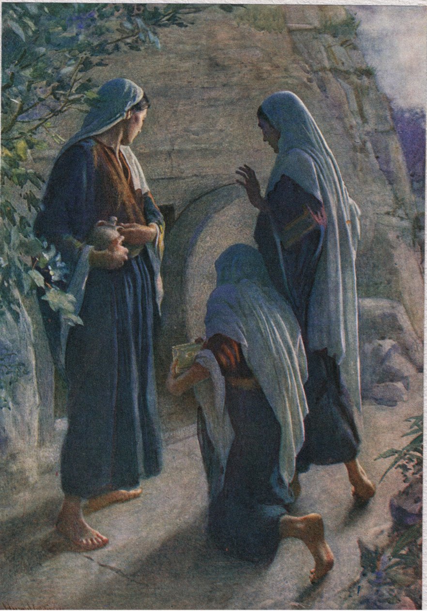 The Women at the Sepulchre, illustration fra 