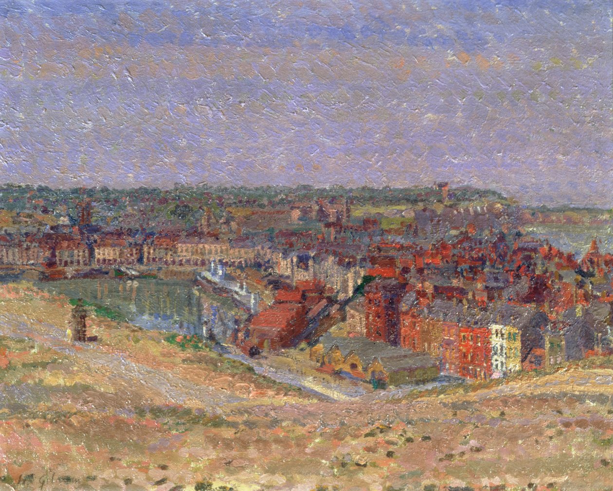 Dieppe, ca. 1911 af Harold Gilman