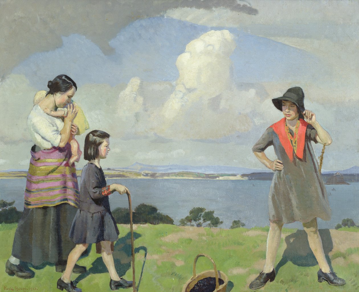 En gåtur ved havet, Blackberry-samlerne af Harold Harvey