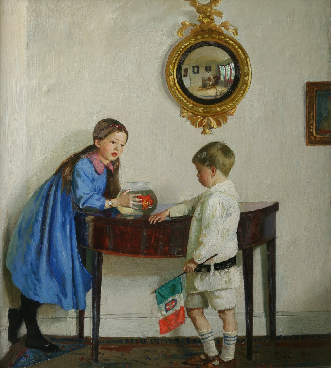 Laura og Paul Jewill Hill af Harold Harvey