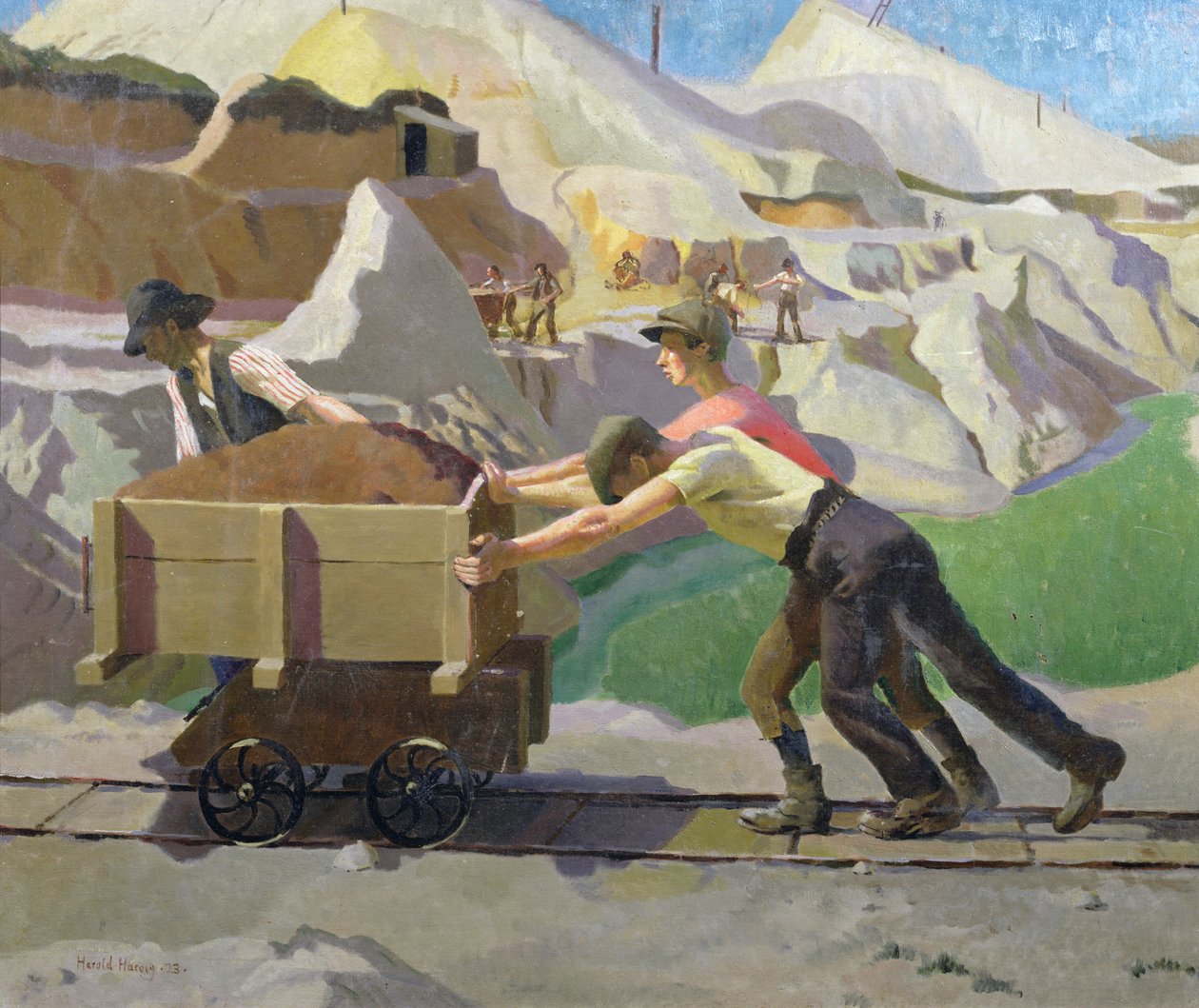 Lergraven af Harold Harvey