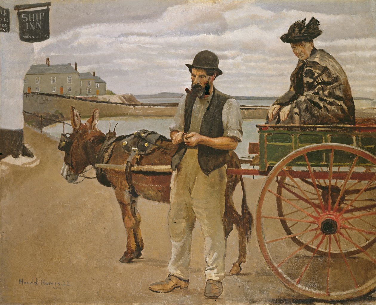 Skibskroen af Harold Harvey