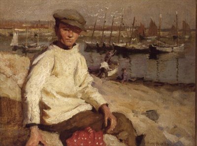 Den unge søfarer af Harold Harvey