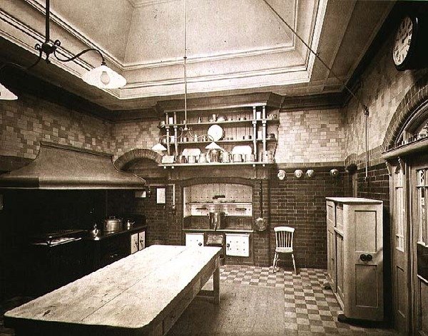Køkkenet, Wickham Hall, Kent af Harold Palmer