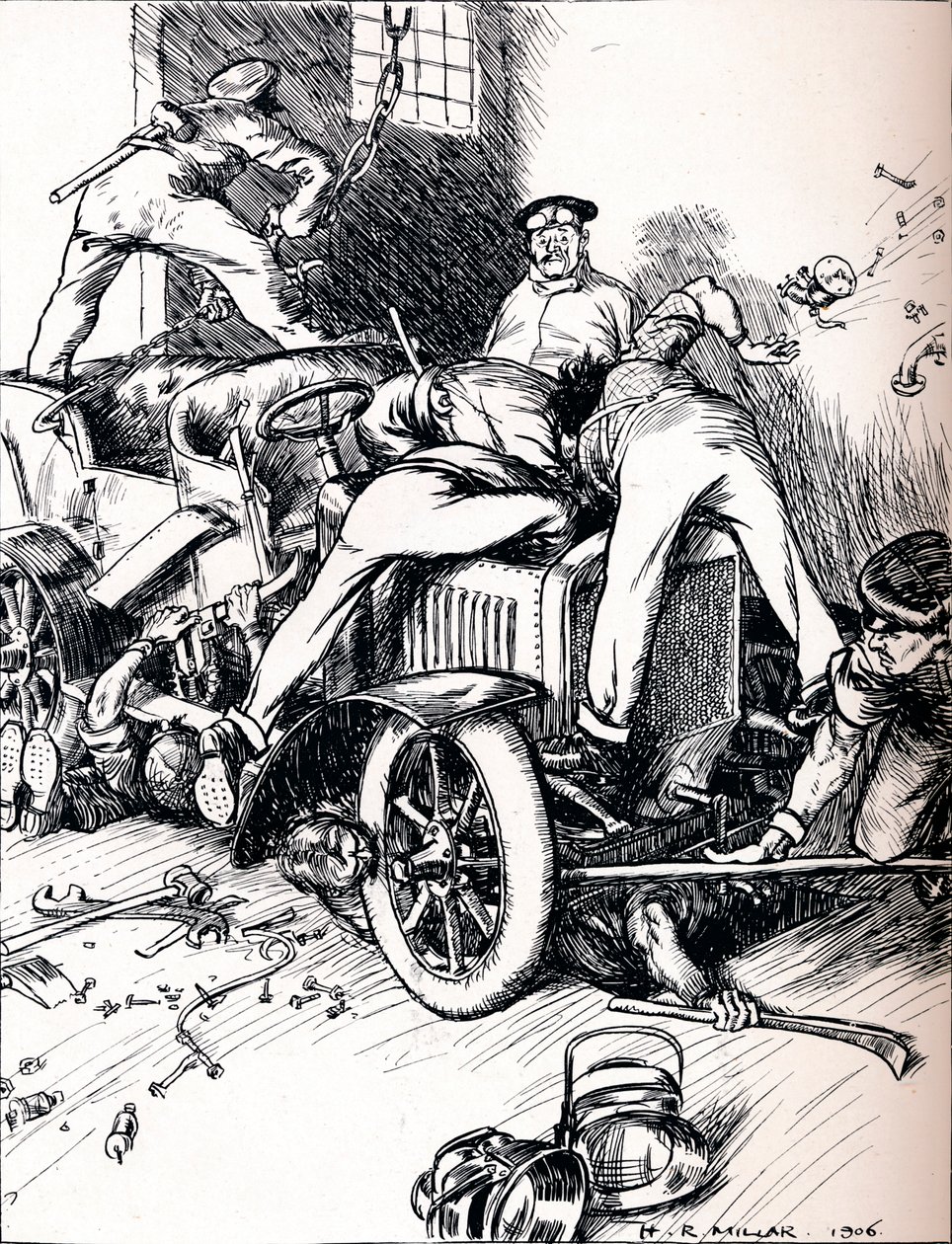 Tips til bilister, 1906 af Harold Robert Millar