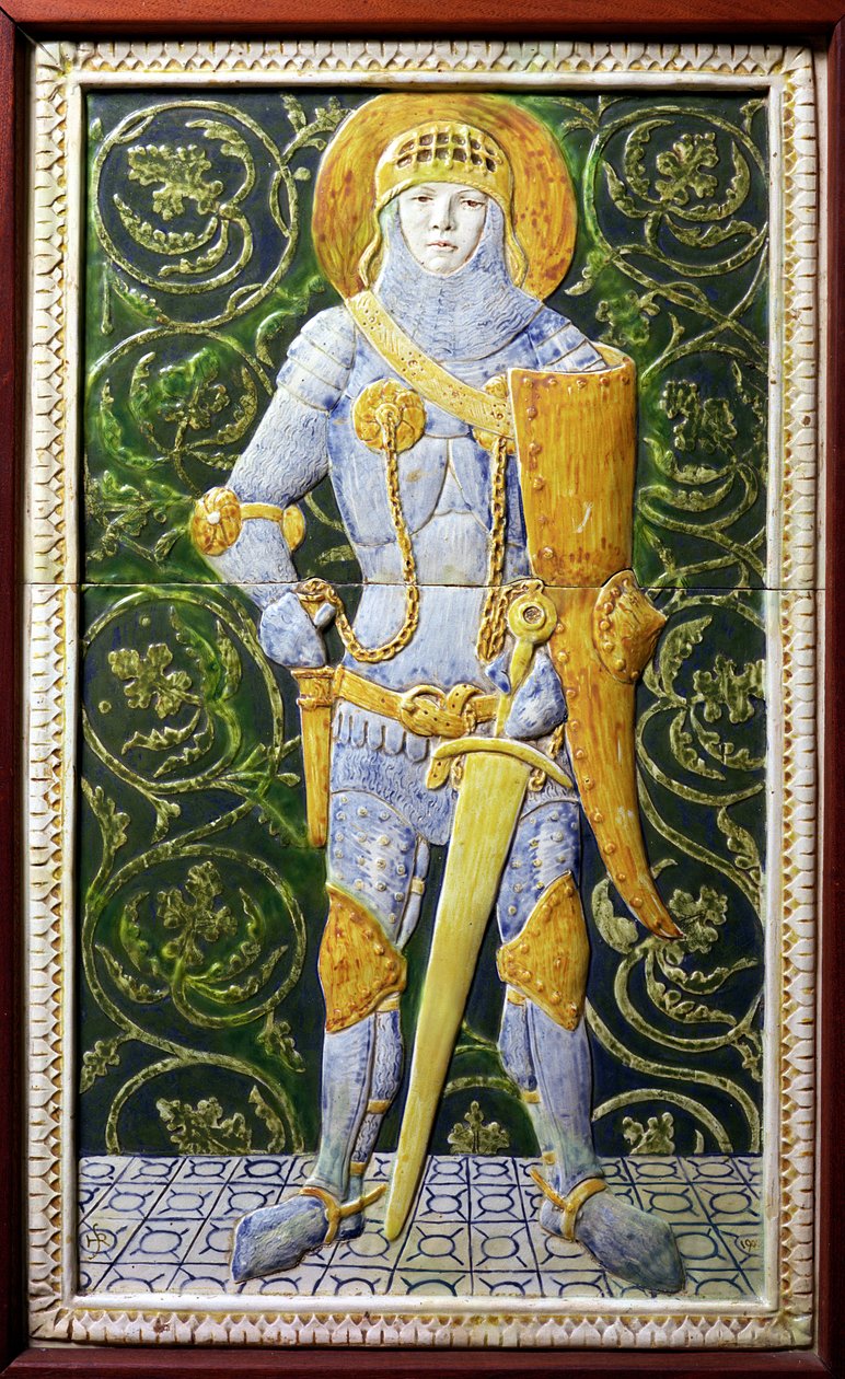 Gideon, Della Robbia Pottery, ca. 1900 (keramik) af Harold Steward Rathbone