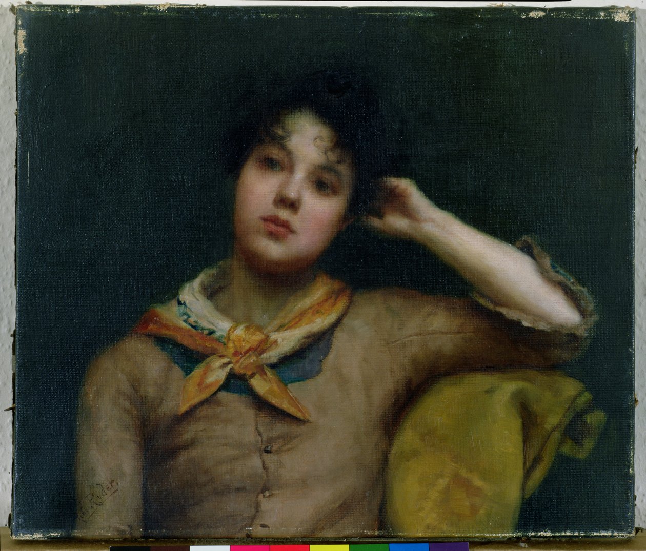Studie af en ung kvinde af Harriet E. Ryder