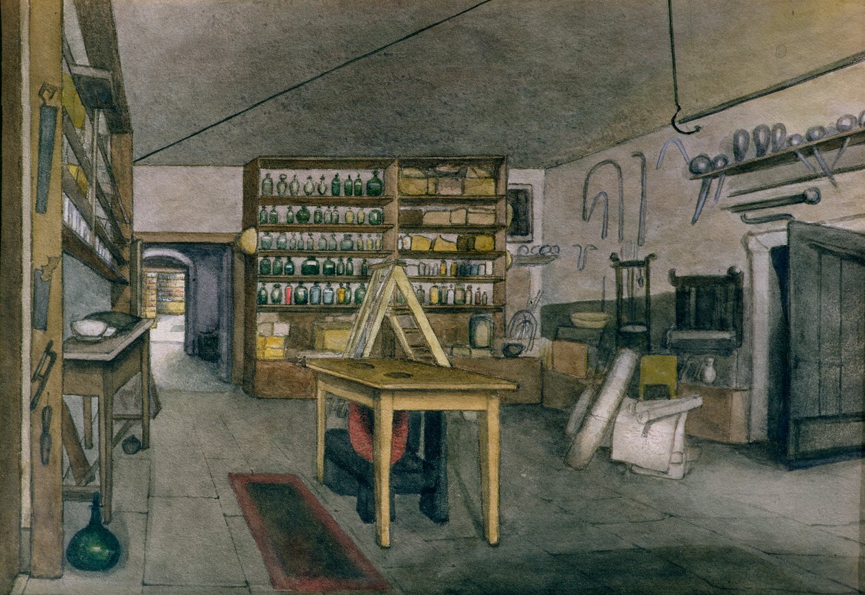 Faradays magnetiske laboratorium, 1852 af Harriet Jane Moore