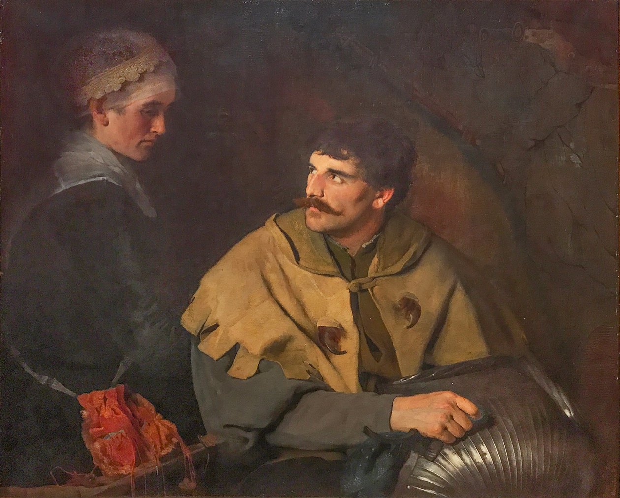 I Tjenersalen af Harriet Backer