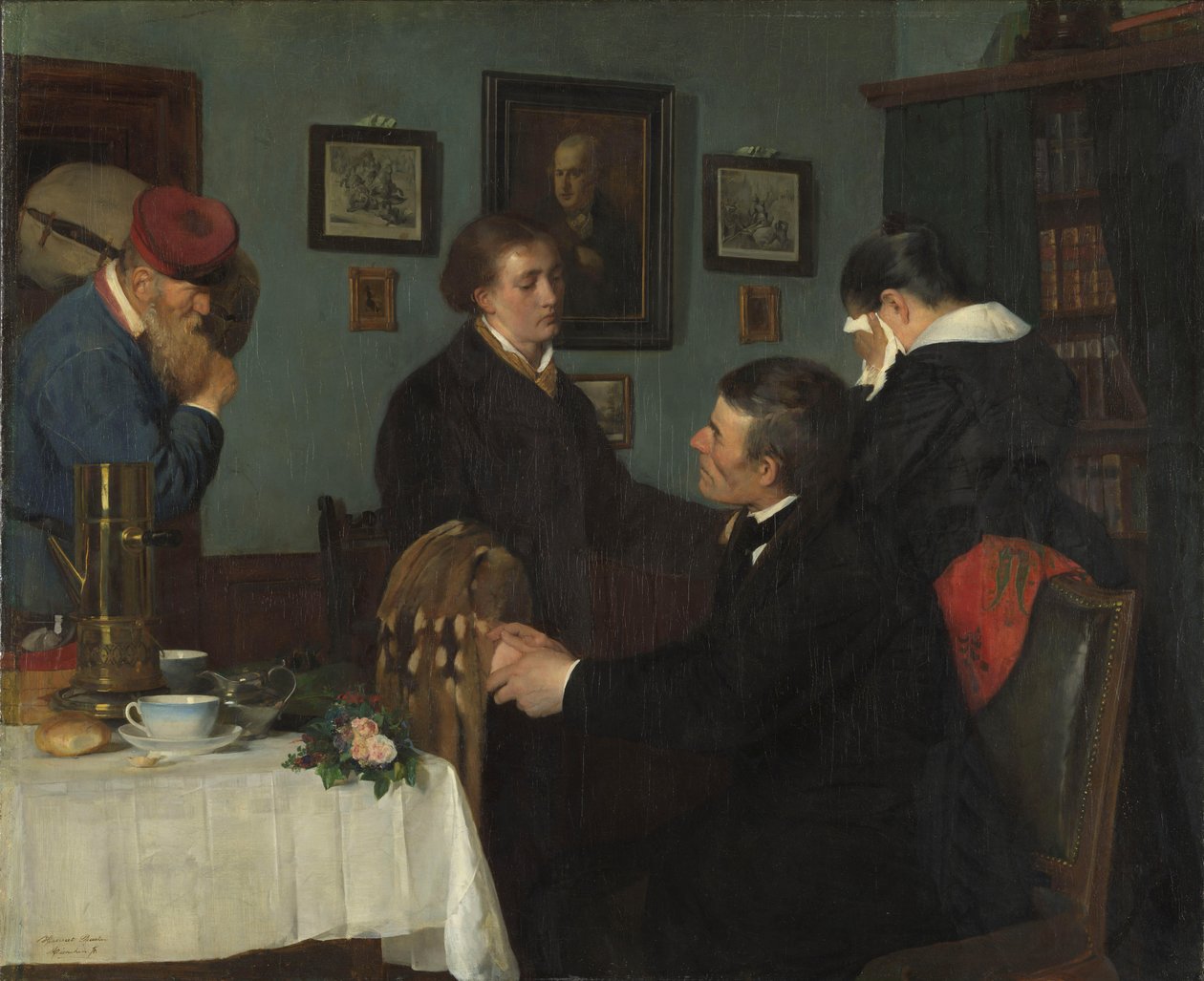 Afskeden af Harriet Backer
