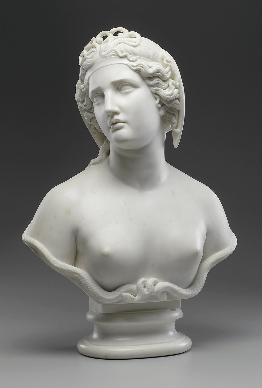 Medusa af Harriet Goodhue Hosmer