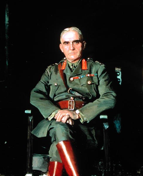 Generalløjtnant Sir Sam Hughes af Harrington Mann