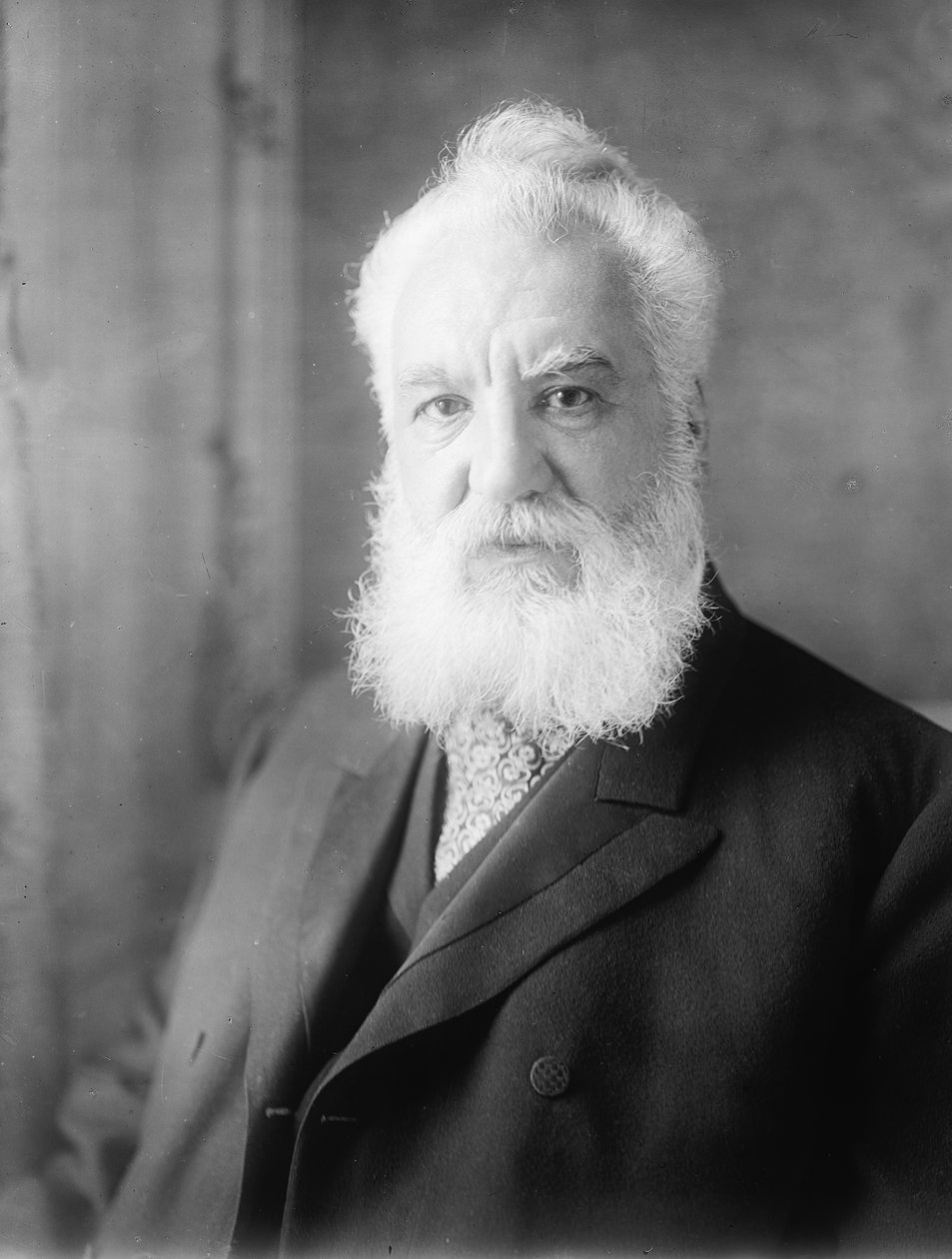 Alexander Graham Bell (1847-1922), ca. 1918 (s/h-foto) af Harris & Ewing