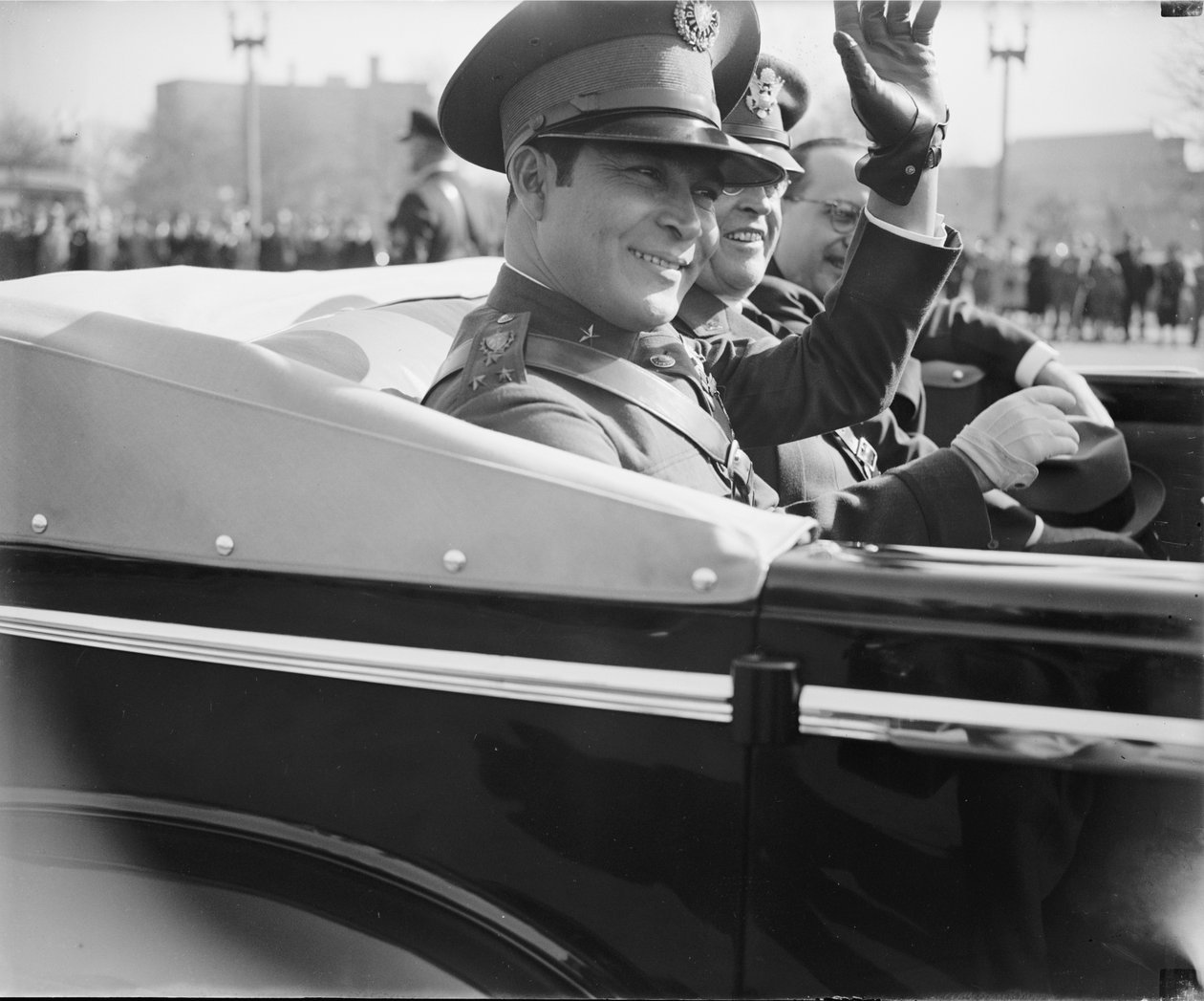 Den cubanske diktator Fulgencio Batista i Washington DC af Harris & Ewing