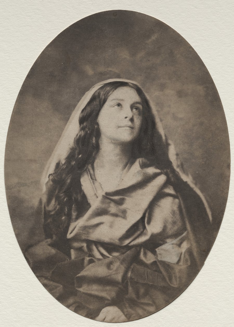 Allegorisk undersøgelse af en kvinde, slutningen af 1850