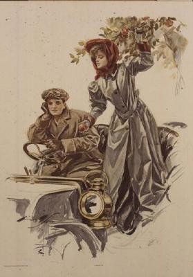 En moderne aften af Harrison Fisher