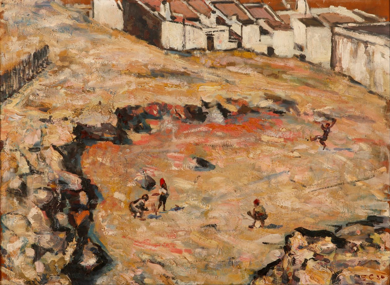 The Cricket Match (malaysisk kvarter) af Harry Stratford Caldecott