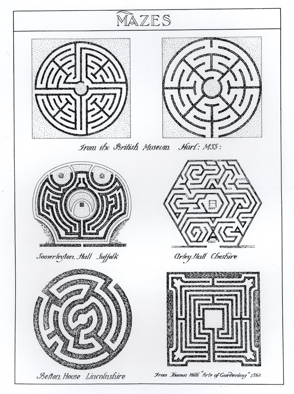 Mazes, ca. 1900 af Harry Inigo Triggs