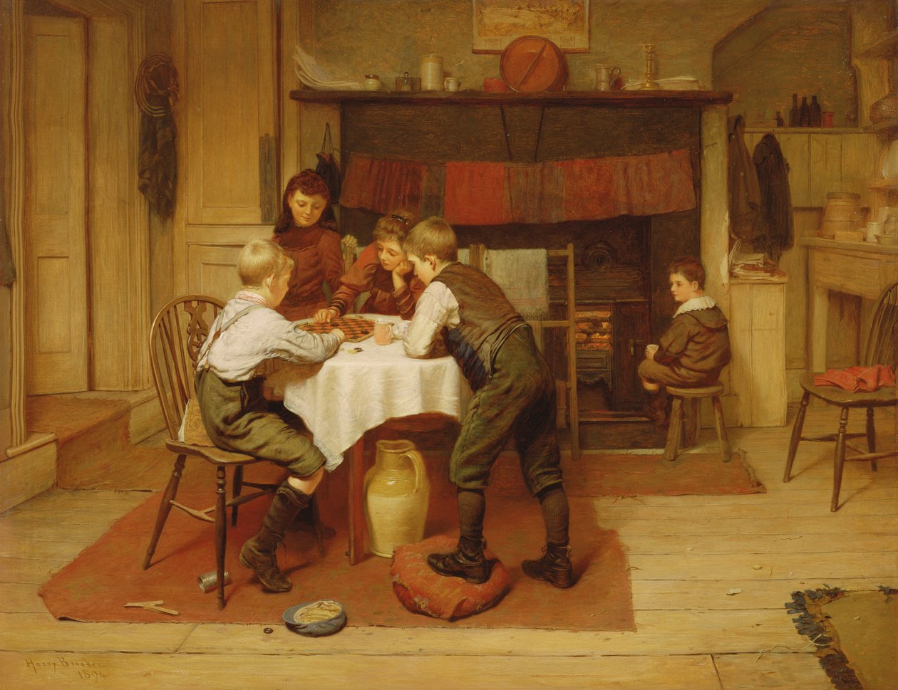 Et tæt spil af Harry Brooker