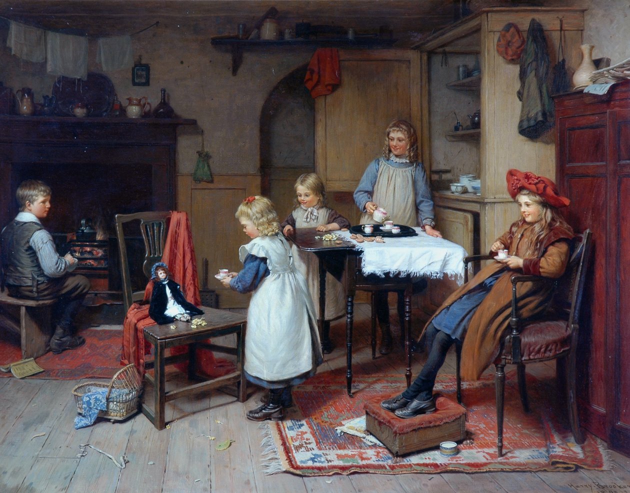 Eftermiddagste af Harry Brooker