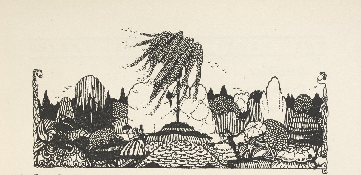 Kuva kuvaluettelon yläosassa. af Harry Clarke