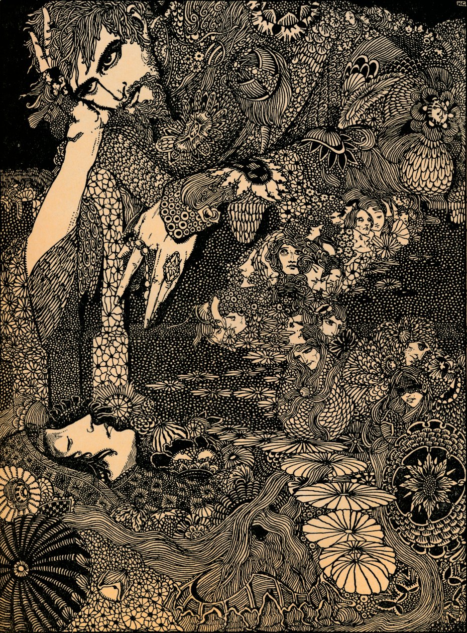 Morella, c1920 af Harry Clarke