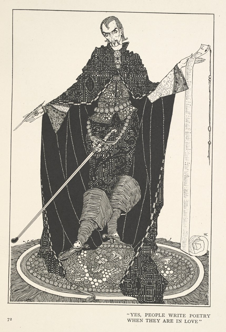 Onnen galoshit. Kyllä, ihmiset kirjoittavat runoutta, kun he ovat rakastuneita. af Harry Clarke