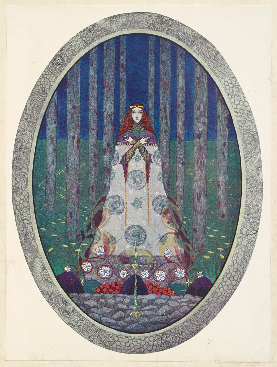 Marsh Kingin tytär. Hän oli jälleen kerran kaunis neito. af Harry Clarke