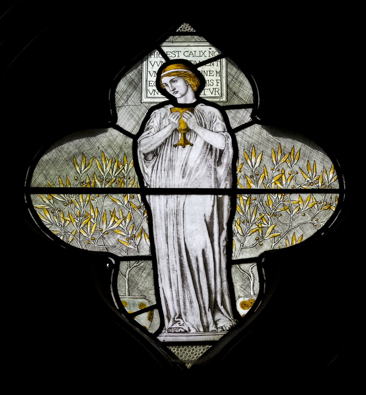 Minley, St. Andrew, James Powell & Sons, Harry Ellis Wooldridge, Velgørenhed, 1870 af Harry Ellis Wooldridge