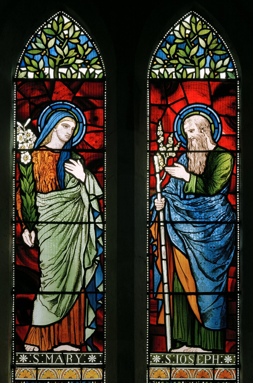 Thursford, St. Andrew, James Powell & Sons, Harry Wooldridge, St Mary & St Joseph, 1873 af Harry Ellis Wooldridge