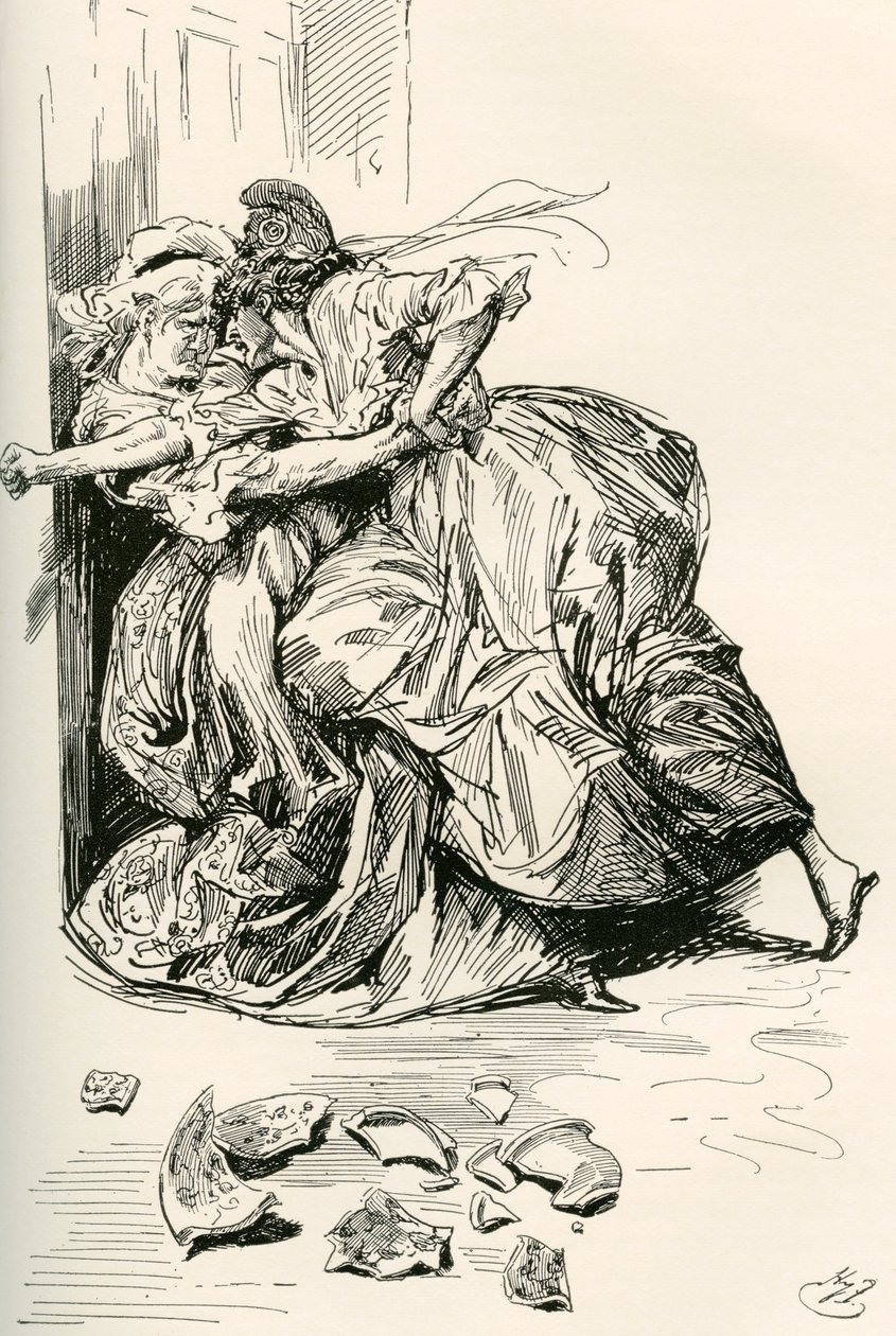 Illustration til Charles Dickens