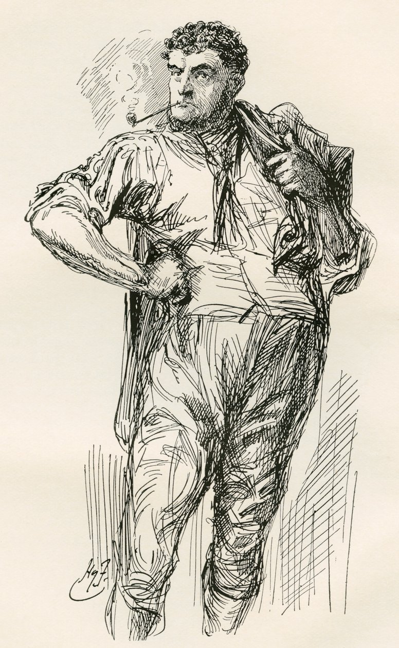 Illustration til Charles Dickens
