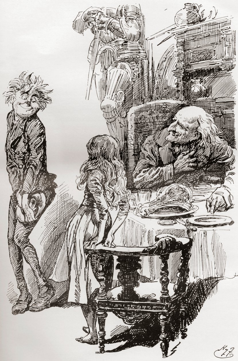 Illustration til Charles Dickens