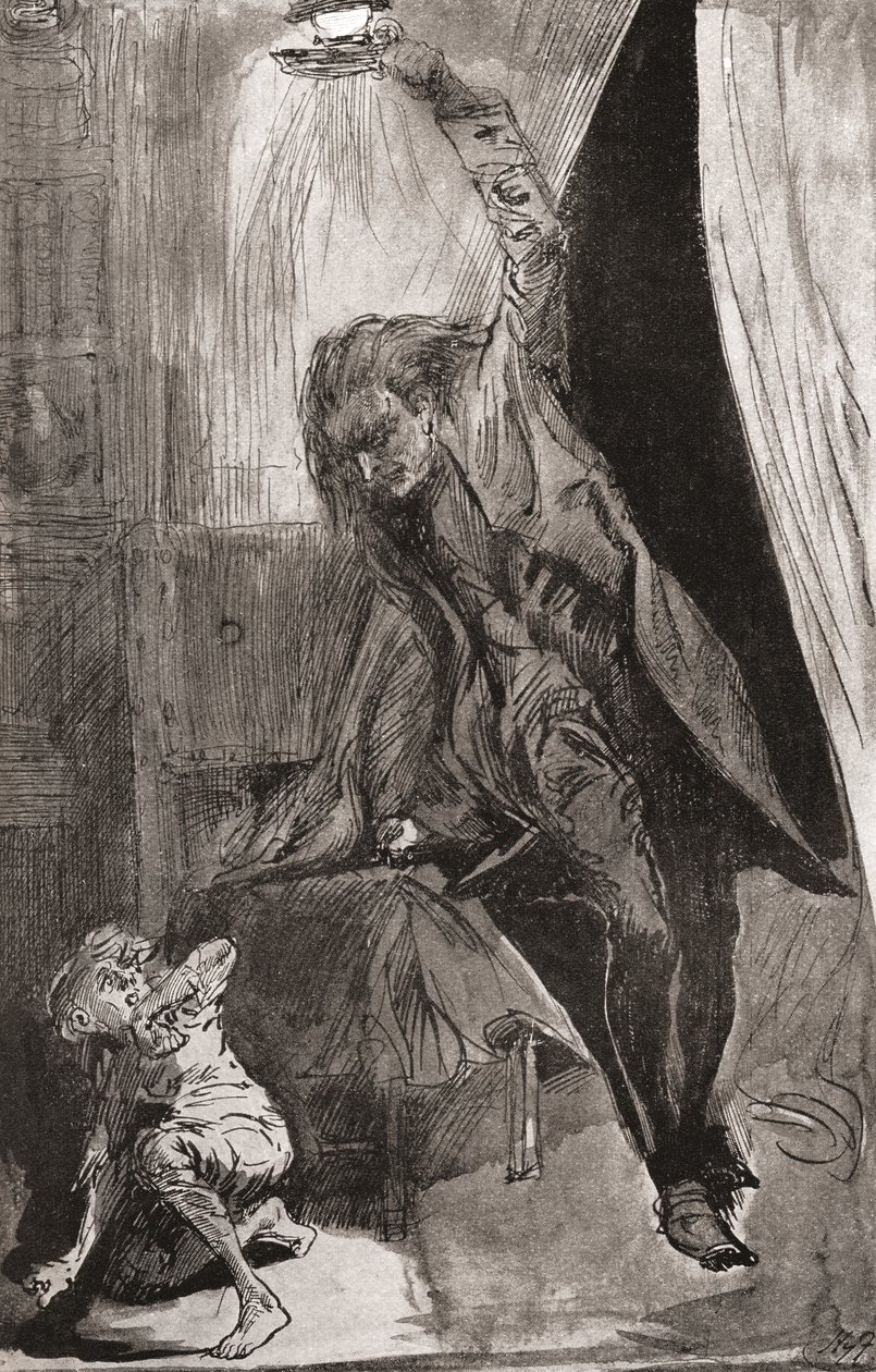 Illustration til Charles Dickens
