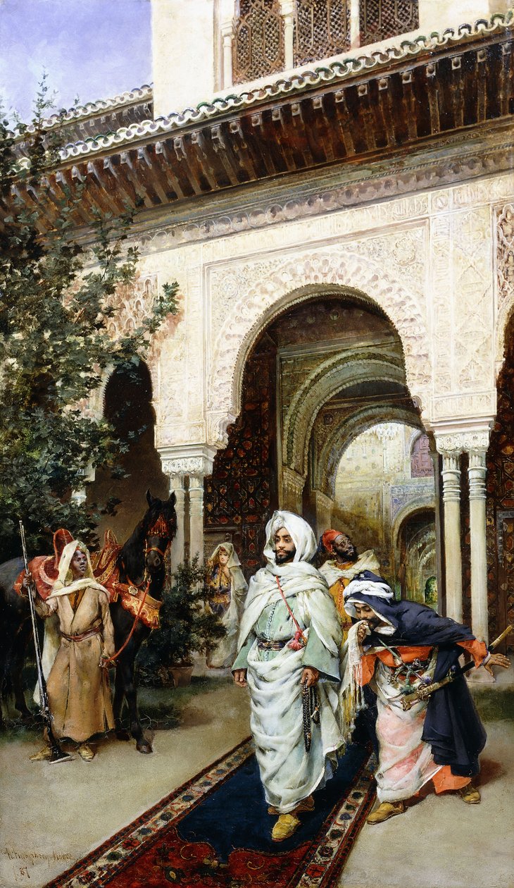 Forlader Alhambra, 1887 af Harry Humphrey Moore