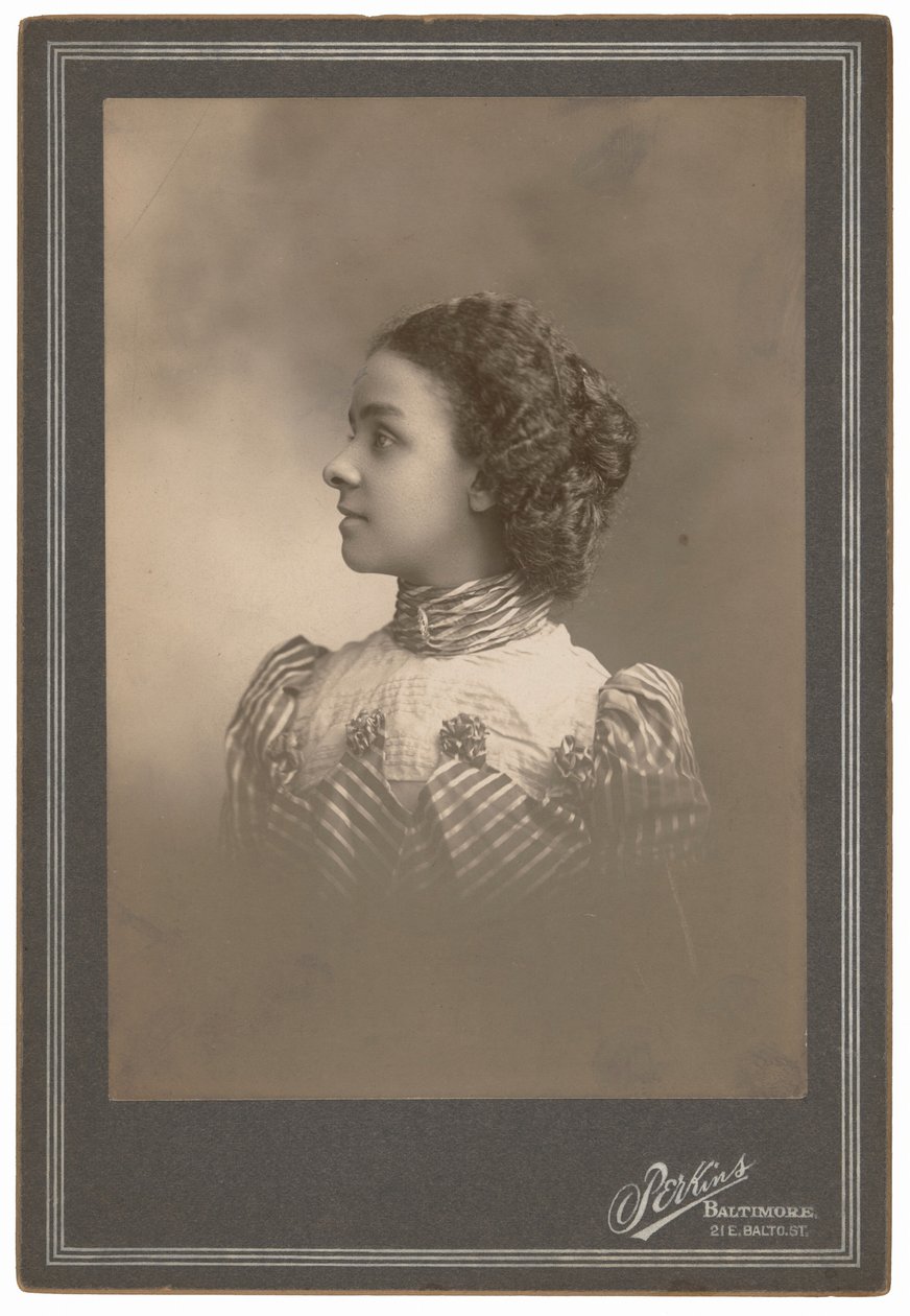 Grace Hughes, ca. 1900 (foto) af Harry Lenfield Perkins