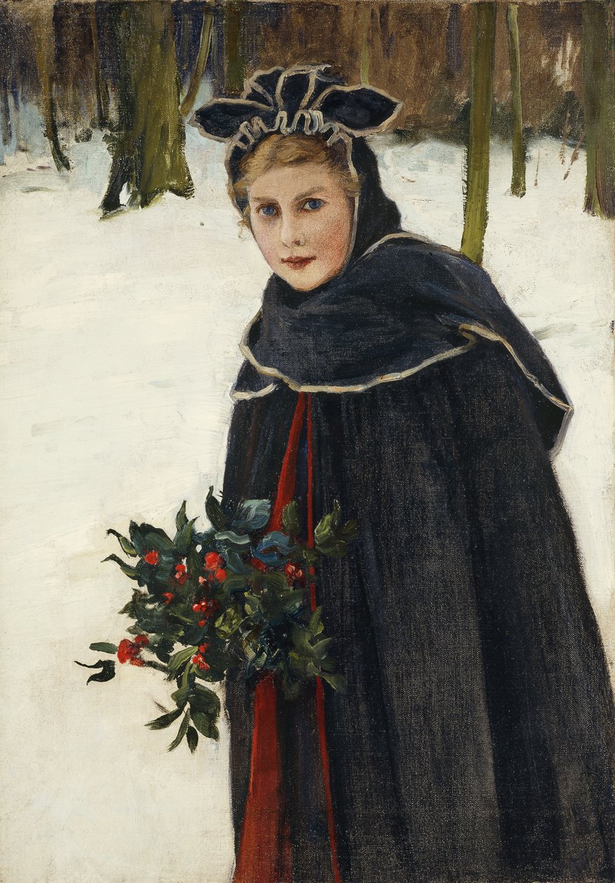 En vinterbuket af Harry van der Weyden