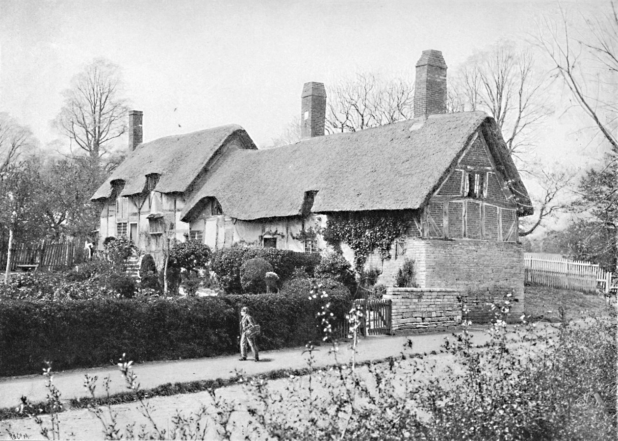 Anne Hathaways Cottage, c1896 af Harvey Barton