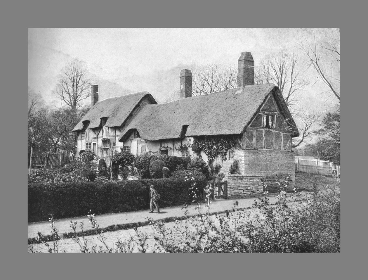 Anne Hathaways Cottage, c1900 af Harvey Barton