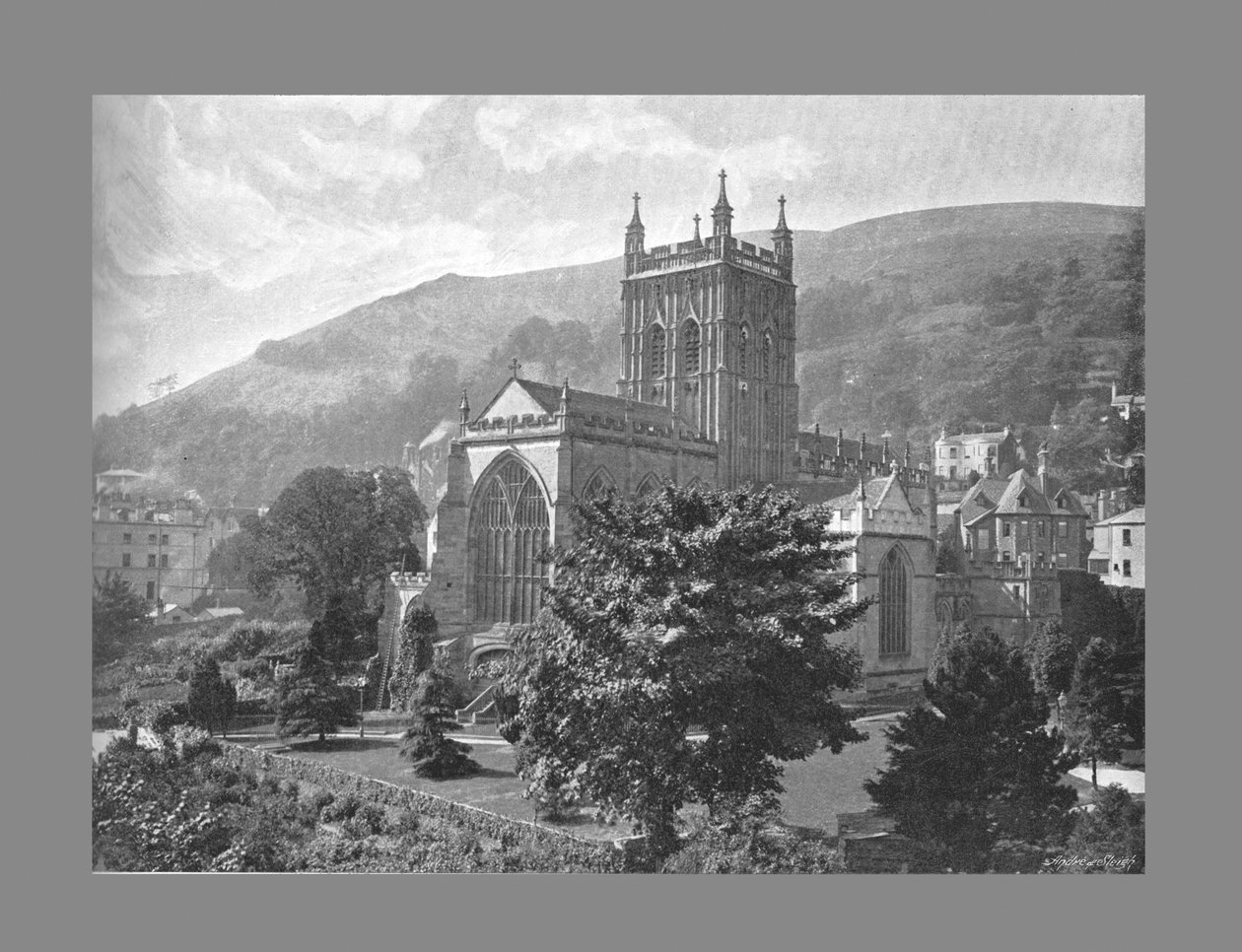 Priory Church, Great Malvern, ca. 1900 af Harvey Barton