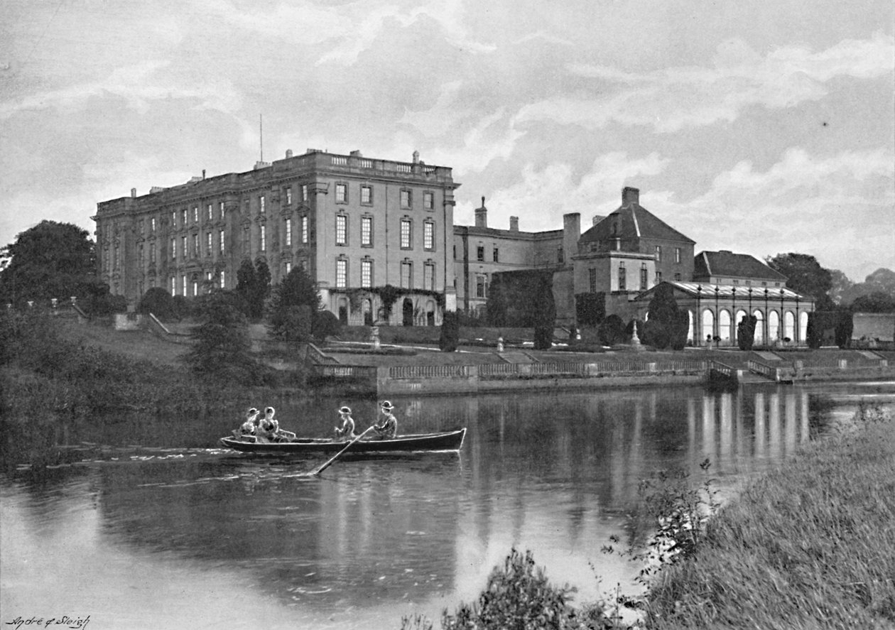 Stoneleigh Abbey, c1896 af Harvey Barton