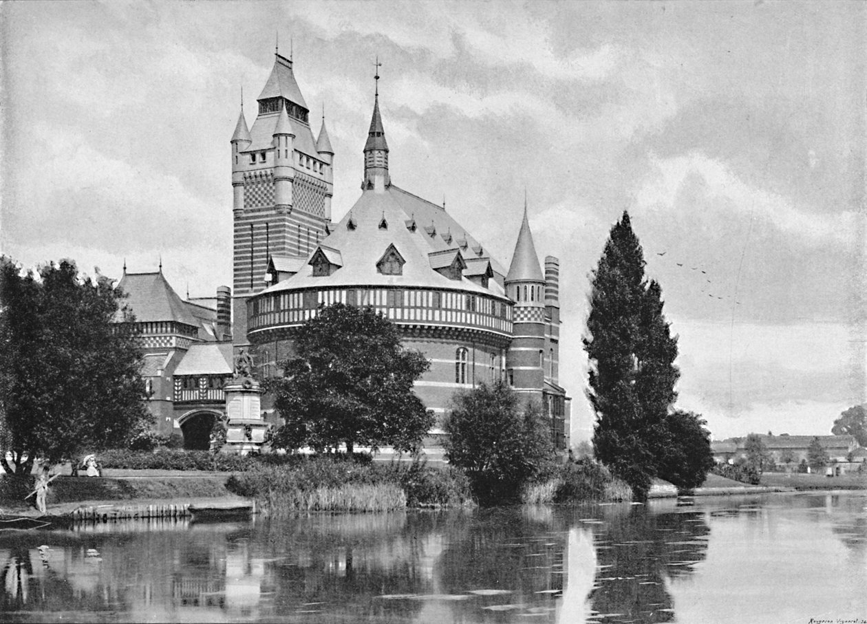 Shakespeare Memorial, Stratford-On-Avon, c1896 af Harvey Barton