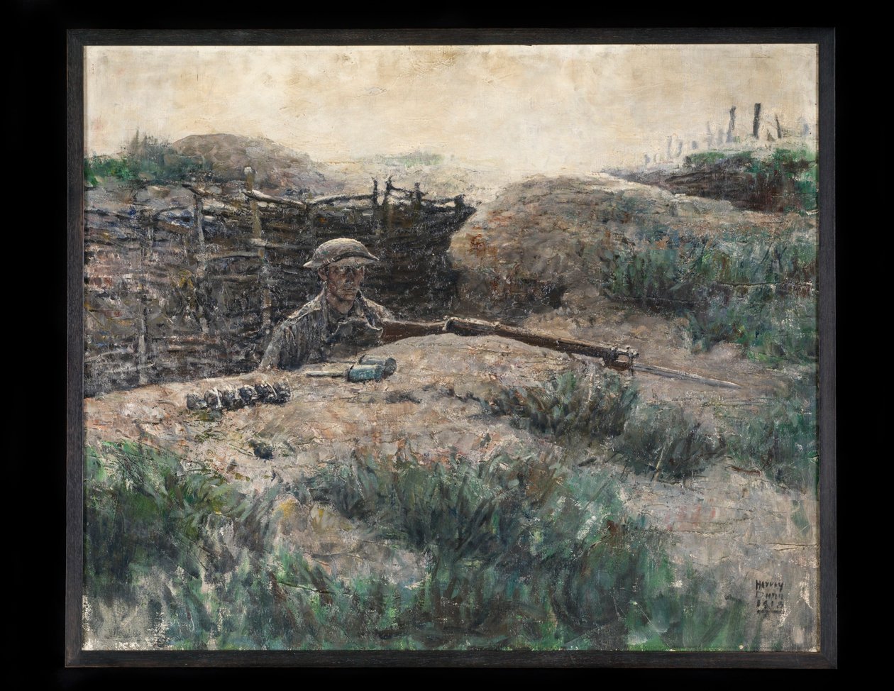 Vagtposten af Harvey T. Dunn