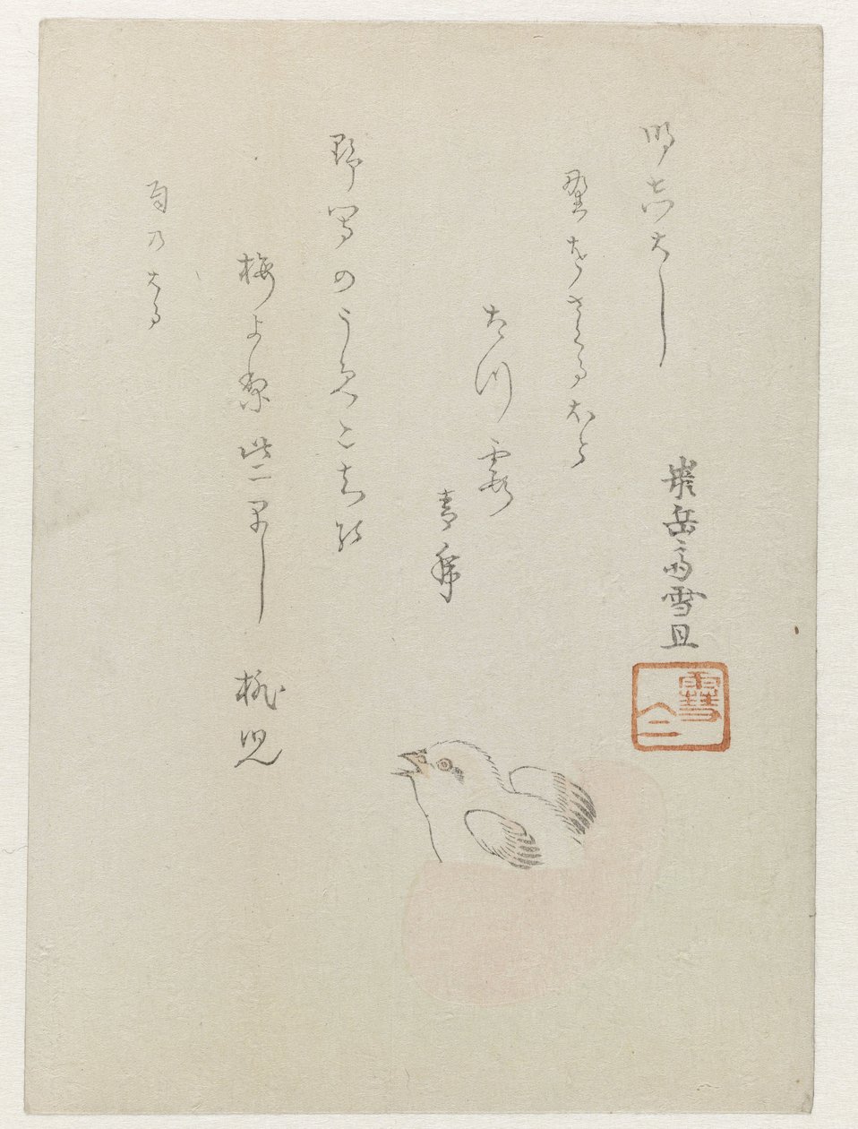 Kylling, der klækker fra et æg af Hasegawa Settan