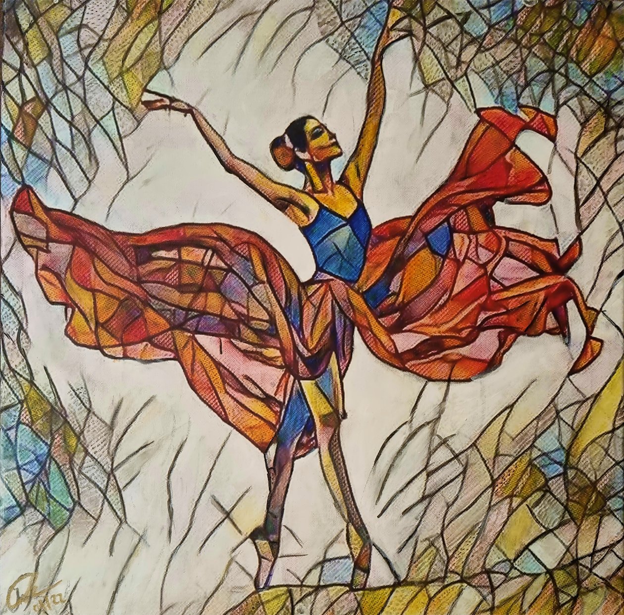 Ballerina af HaskellArt