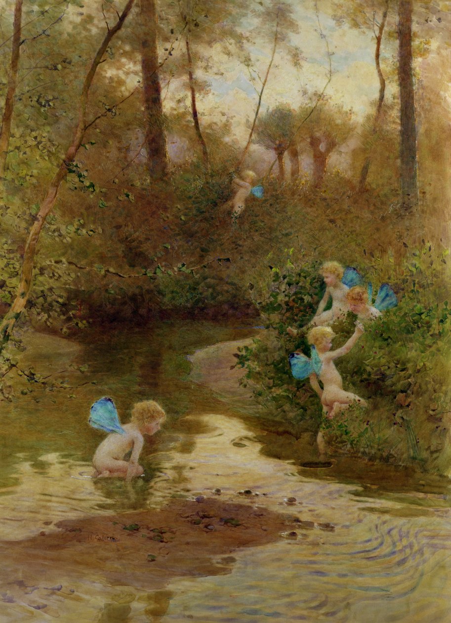 Waterbabies af Hector Caffieri