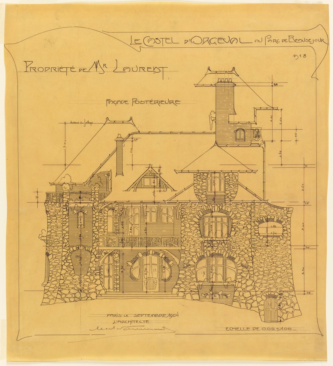 Bagfacade, Castel d